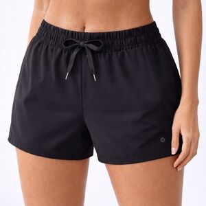 RBX Black Training Shorts-Lightweight Athletic Gym Running Shorts Size S